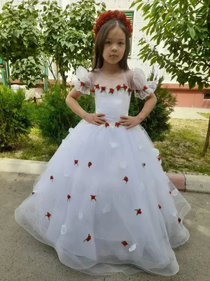 2023 Бальные платья для девочек-подростков, платья для первого причастия  для девочек, бальное платье с пышным цветочным принтом