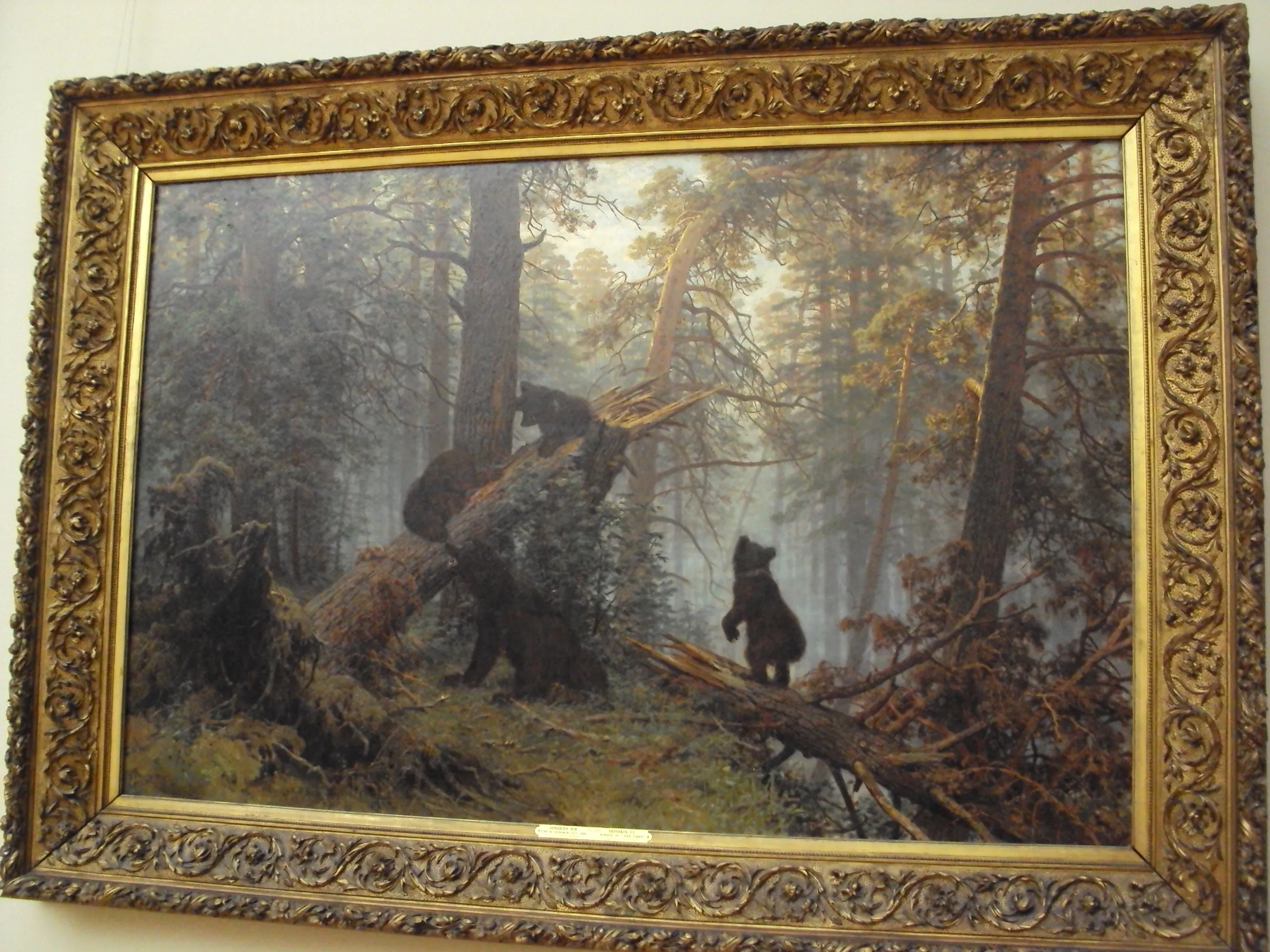 Ивана шишкина сосновый лес 1889