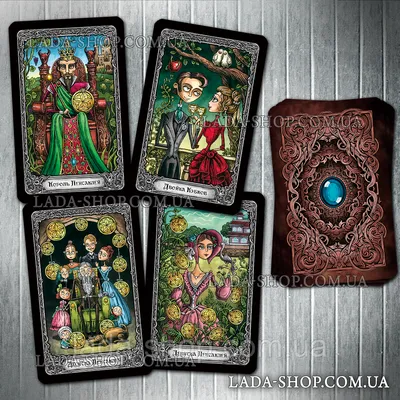 Купить Гадальные карты Таро Темный особняк (Dark Mansion Tarot), цена 900  грн — Prom.ua (ID#1043816969)