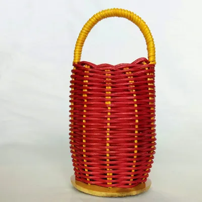 CAXIXI КАШИШИ #4 | Decorative wicker basket, Wicker, Wicker baskets