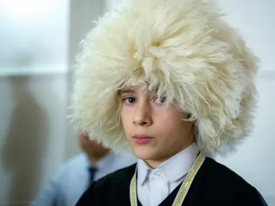 Папаха кавказская белая купить в магазине «Этно Бутик Горец»