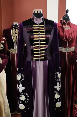 кавказские национальные платья - YouTube