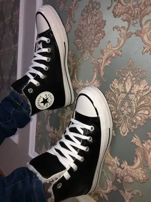 Конверсы зимние Зимние кеды Кеды с мехом Converse 123516936 купить за 2 583  ₽ в интернет-магазине Wildberries