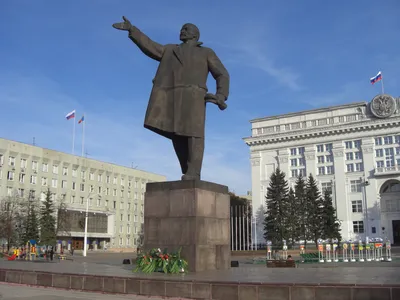 Мемориальный образ Кузбасса, выпуск 2 - Памятник Ленину В. И. (Кемерово,  город)