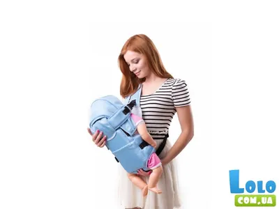 Рюкзак-кенгуру для новорожденных BabyBjorn MINI Cotton Jersey, Светло-серый  | Купить в магазине Piccolo, СПб