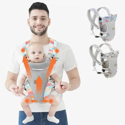 Рюкзак-переноска Кенгуру для новорожденных детей 0+ Чудо-чадо  BabyActive-Simple,черный / как эргорюкзак - купить с доставкой по выгодным  ценам в интернет-магазине OZON (413067368)