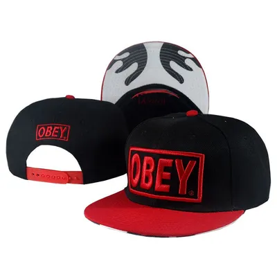 Кепка с прямым козырьком снепбек Obey Black Red, купить по лучшей цене в  Киеве, узнать стоимость на бижутерию и другие аксессуары в каталоге  интернет магазина 8044.com.ua.