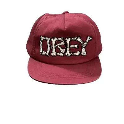 Obey - Records 5 Panel Black - Cap | IMPERICON US