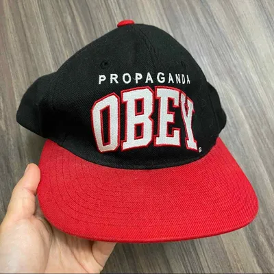 OBEY ICON NEW ERA CAP (Red, Navy and Black) | YZDEV Store