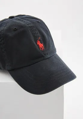 Бейсболка Polo Ralph Lauren, цвет: черный, PO006CMYYT54 — купить в  интернет-магазине Lamoda