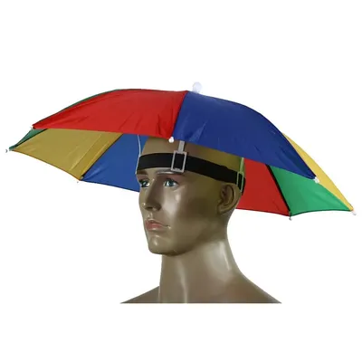 Складная головная шляпа-зонтик от дождя, Солнцезащитная рыболовная Кепка  для рыбалки на открытом воздухе, складная шапка-зонтик, кепка, рыболовные  инструменты | AliExpress