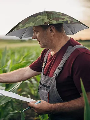 Cheap Promotional Small Mini Rainbow Rain Head Umbrella Hat/Cap Kid - China  Umbrella and Umbrella Hat price | Made-in-China.com