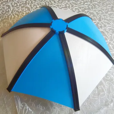 Novelty Umbrella Hat - Festival Rave Outdoor Foldable Fishing Cap Joke Gift  Sun | eBay