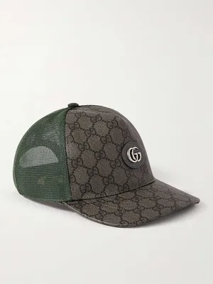 Grey GG Supreme coated-canvas baseball cap | Gucci | MATCHES UK