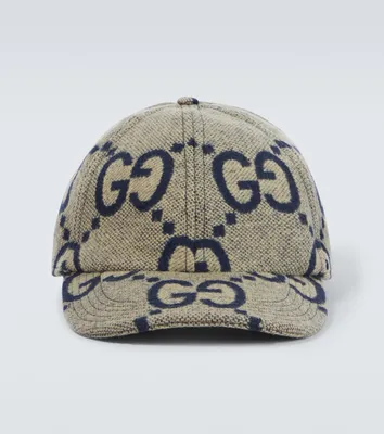 Gucci GG Supreme Kingsnake Velcro Strap Baseball Cap Beige/Brown - US