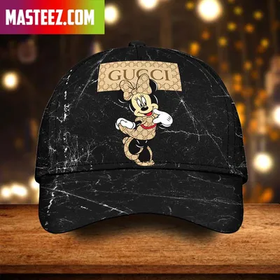 Gucci NY Yankees Black Embroidered Baseball Cap