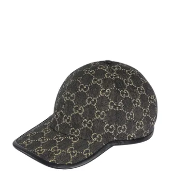 Gucci Beige Ebony Bee Print GG Supreme Baseball Cap M Gucci | TLC