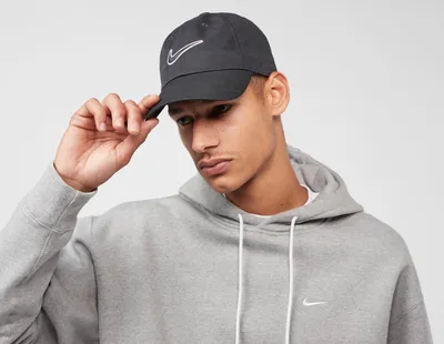 Nike Men's Tech Swoosh Adjustable Cap, Black - Walmart.com