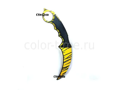 Нож Керамбит Karambit из CS GO Зуб тигра