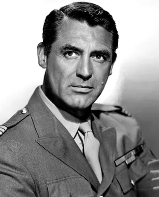 HD обои: серое фото Джорджа Клуни в военном костюме, Кэри Грант | Обои Блики