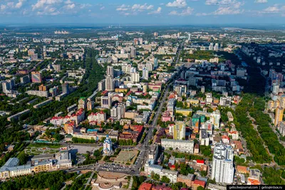 Хабаровск с высоты — город на пятитысячной купюре