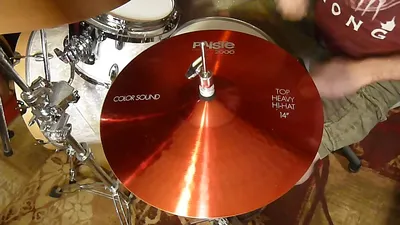 Paiste Color Sound 900 Red Heavy Hi-Hat 14\