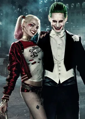 ᐉ Картина постер Gee! Suicide Squad Отряд Самоубийц Джокер и Харли Квинн  40х60 см SS.09.014