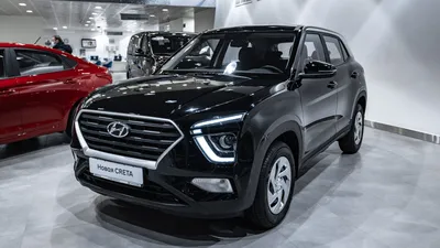 Hyundai Creta 1.6 AT 4WD (121 л.с.) Family Черный в Москве № HD-042322.  Купить Hyundai Creta II Автомат Бензиновый. Цена 2044550