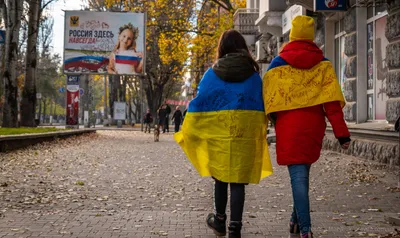 Вы видели, как выглядят россияне по сравнению с нашими? Бомженята!'' Как в  Херсон возвращается жизнь и Украина | Украинская правда