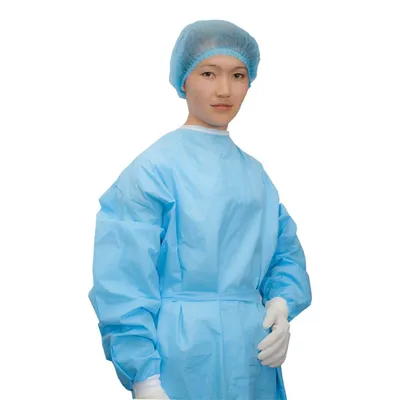 Халат хирургический с длинным рукавом, нестерильный – Фармацевтическая  компания \"Dolce-Pharm\": медицинские маски, респираторы, перчатки, бахилы,  хирургические комплекты оптом