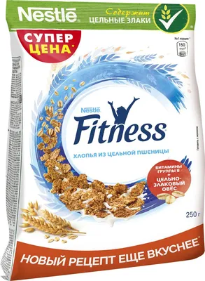 Хлопья Nestle Fitness Йогуртовые из цельной пшеницы в йогуртовой глазури,  160г - купить с доставкой в Воронеже в Перекрёстке