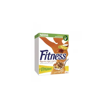 Описание Хлопья Fitness Фрукты ягоды и орехи 300г Nestle - Фотографии,  инструкции, рецепты и отзывы