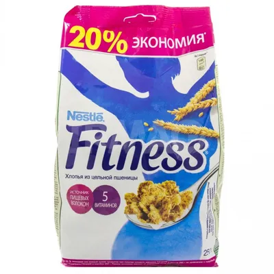 Хлопья Nestle Fitness из цельной пшеницы 410г - купить с доставкой в  Vprok.ru Перекрёсток по цене 288.90 руб.