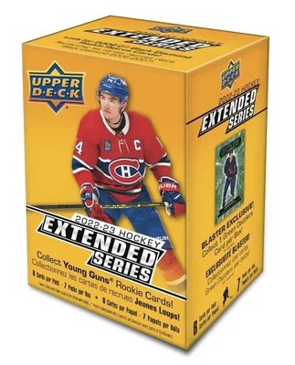 Хоккейные карточки Upper Deck Extended Series 2022/2023 Blaster Box цена |  pigu.lt