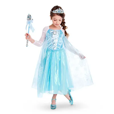 Купить rubie's Платье Эльзы Холодное сердце (Rubie's Elsa Travel Dress  Classic), цены на Мегамаркет | Артикул: 100043845485