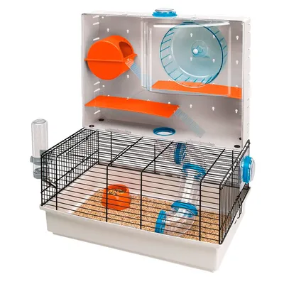 Многоэтажная клетка для хомяков и мышей Ferplast MULTIPLA HAMSTER CRYSTAL с  аксессуарами (57007617) купить