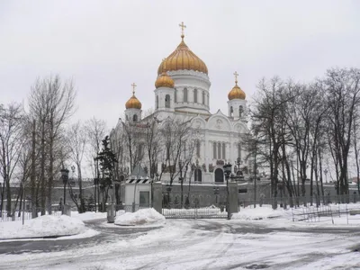 Обои для рабочего стола Храм Христа Спасителя в Москве фото - Раздел обоев:  Вокруг света