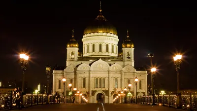 Скачать обои москва - храм христа спасителя, moscow - cathedral of christ  the savior разрешение 1920x1080 #70864