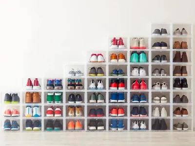 Купить шкаф для хранения обуви в прихожую недорого под заказ