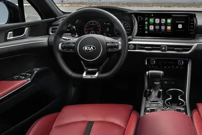 Интерьер салона Kia K5 . Фото салона Kia K5