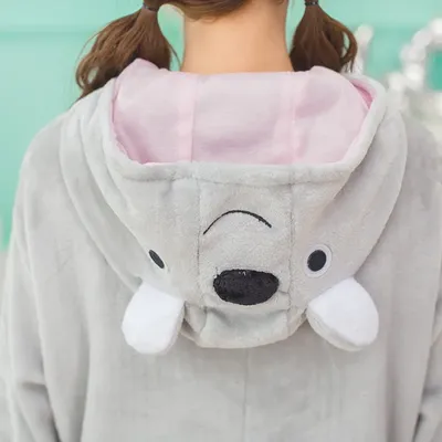 Grey Koala Kigurumi Costume