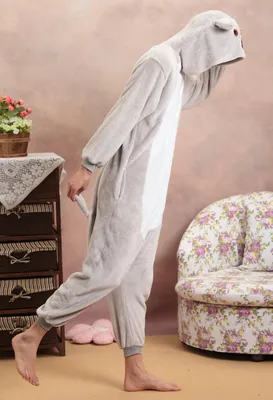 animal kigurumi grey Koala onesie pajamas for kids