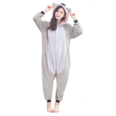 Купить Піжама Кигуруми Сліп Для Хлопчиків Kigurumi Коала Сірий 155-165 див.  (1059/2) производства Kigurumi