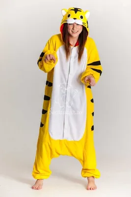 Kigurumi | Yellow Tiger Kigurumi Onesies - Adult Animal Onesies | Adult  onesie, Onesie pajamas, Unisex fashion