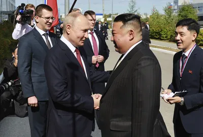 Фотографии: Когда российский Владимир Путин встретился с Ким Чен Ыном из Северной Кореи | Ким Чен Ын Новости | Аль-Джазира