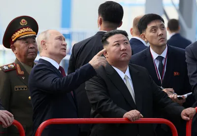 Ким Чен Ын отправляется домой после последней остановки в России - 18 сентября 2023 г. | Рейтер