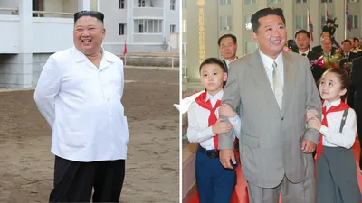 Ким Чен Ын: Загадочная потеря веса северокорейского лидера в фотографиях | Мировые новости | Скай Ньюс