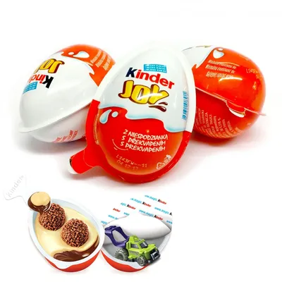 Шоколадное яйцо Kinder Surprise (киндер-сюрприз) - история и описание  игрушки
