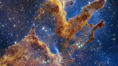 NASA показало фото «Столпов Творения» с телескопа «Джеймс Уэбб» — РБК