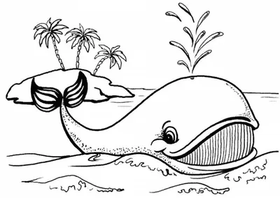 Синий кит на предпосылке цвета океана для иллюстрации шаржа детей  Иллюстрация штока - иллюстрации насчитывающей цветасто, петля: 125223705